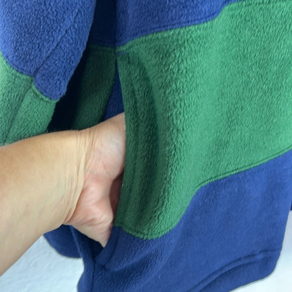 Vintage 90’s Y2K Tommy Hilfiger fleece oversized pullover men’s M - Picture 6 of 7